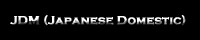 JAPANESE DOMESTIC